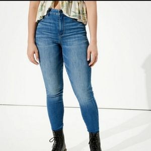 American eagle curvy hi rise skinny jean